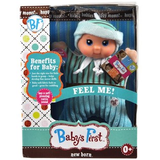BAMBOLA SONAGLIO BABY'S FIRST PER NEONATI DA 0 ANNI (2 pz.)