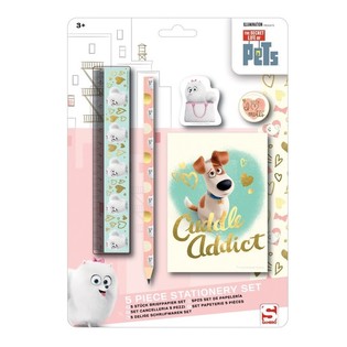 Set da Disegno 5 Pezzi Pets - Vita da animali su Blister (12 pz.)