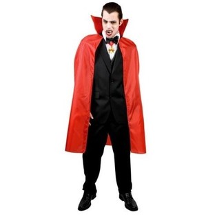 Mantello da Dracula per Adulti - Rosso