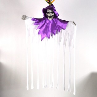MOSTRO APPESO - VIOLA/BIANCO (6 pz.)
