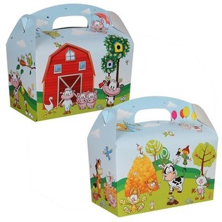 Scatola Menu per Bambini - Fattoria (50 pz.)