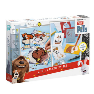 THE SECRET LIFE OF PETS - Set Creativo 2 in 1 (2 pezzi)