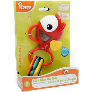 QUAPS - ANELLO DA DENTIZIONE PESCE CON EFFETTI SONORI (2 pz.)