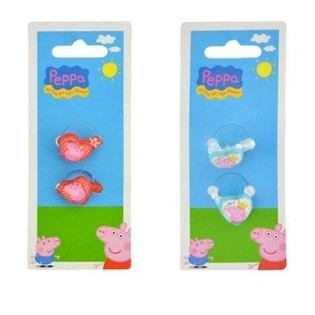 Set di 2 anelli per bambini Peppa Pig (24 pz.)