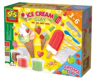 Set Pasta da Modellare SES Gelati (4 Colori) (1 pz.)