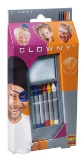 Matite per Trucco SES Clowny (6 colori) (1 pz.)