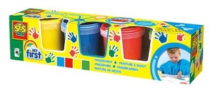 SES My First - Colori a Dita 4 Colori (1 pz.)