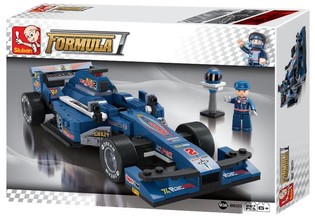 Auto da Corsa F1 Blu Sluban M38-B0353 (1 pz.)