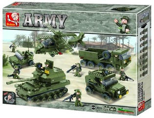 Set di costruzioni Sluban Army M38-B0311 (1001 pezzi)