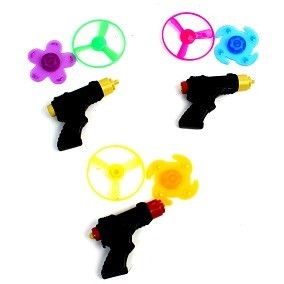 PISTOLA DISCO VOLANTE + TROTTOLA (48 pz.)