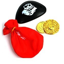 Set Pirata per Pesca di Beneficenza (48 pz.)
