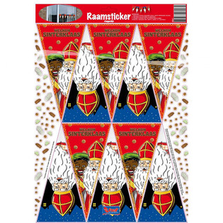 Adesivi Decorativi Finestra San Nicola (12 pz.)
