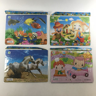 MIX PUZZLE, composti da: 63 pezzi (24 pz.)
