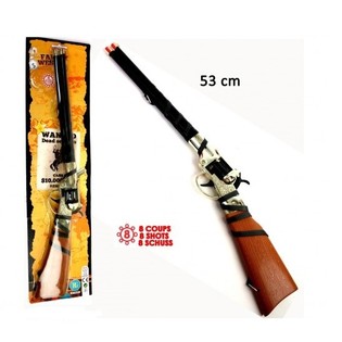 PISTOLA A CAPSULE WESTERN GRANDE, 8 COLPI, 53 CM (12 pz.)