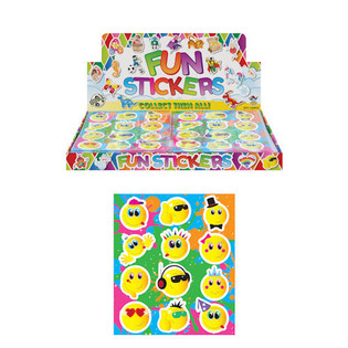 ADESIVI DIVERTENTI &ndash; MODELLO: SMILEYS (120 pz.)