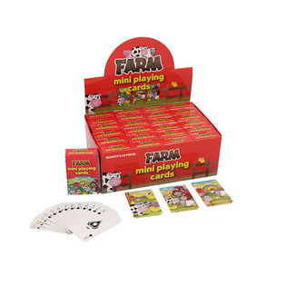 MINI CARTE DA GIOCO – MODELLO FATTORIA IN DISPLAY (24 pz.)
