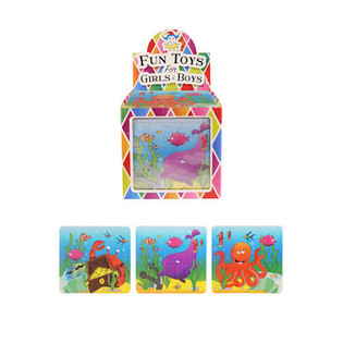 PUZZLE – SEA LIFE, 13 x 12 cm, IN ESPOSITORE (108 pz.)