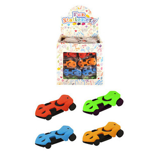 GOMME PER CANCELLARE: AUTO SPORTIVA MODERNA IN DISPLAY (96 pz.)
