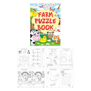 LIBRO DI PUZZLE FATTORIA (48 pz.)