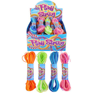PLAY STRING, CORDINI DA INTRECCIARE IN ESPOSITORE (24 pz)