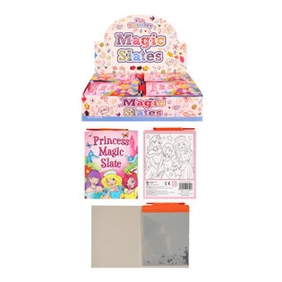 Lavagne Magiche a Quaderno – Modello: Principessa in Display (144 pz.)