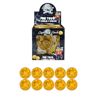Set di monete da pirata da 12 pezzi in espositore (84 pz.)
