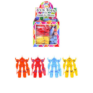 Robot TRANSFORMERS per Pesca di Beneficenza in Display (24 pz.)