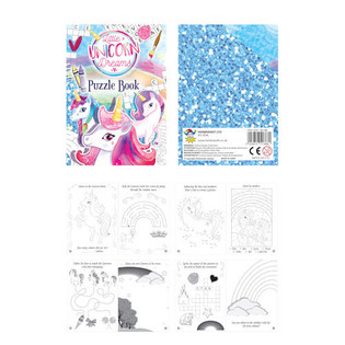 LIBRO PUZZLE UNICORNO (48 pz.)