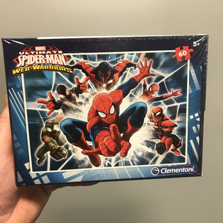 MARVEL &ndash; PUZZLE SPIDERMAN, 60 Pezzi (4 pezzi)
