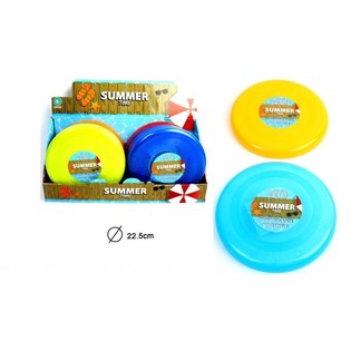 SUMMER TIME &ndash; Frisbee Colorati con Glitter in Display (24 pz.)