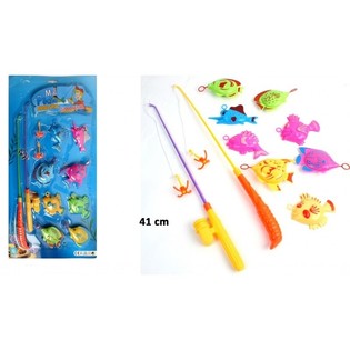 MEGA SET DA PESCA SU SCHEDA (12 pz.)