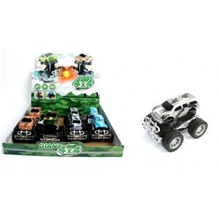 Grandi Monster Truck a Frizione in Display (12 pz.)