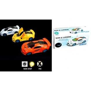 Auto della Polizia Bump & Go con Luci e Suoni (1 pz.)