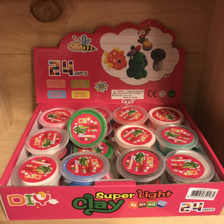 Pasta da modellare Super Light in espositore (24 pz.)