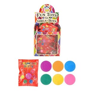 PLASTILINA RIMBALZANTE IN BUSTINE REGALO IN DISPLAY (60 pz.)