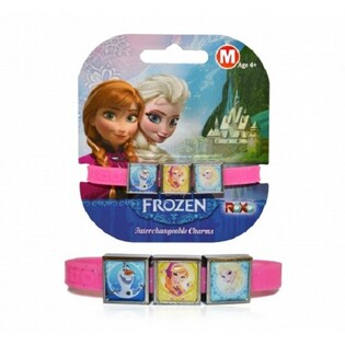 Braccialetti Disney Frozen con 3 Charms Intercambiabili (24 pz.)