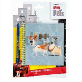 PETS - VITA DA ANIMALI – Taccuino + Penna (Set da 12)