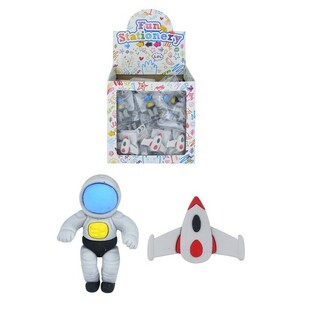 Gomme da Cancellare Modello: Spazio / Astronautica in Display (84 pz)