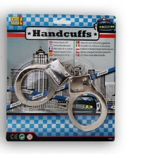 MANETTE DA POLIZIOTTO IN METALLO (12 pz.)