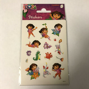 Foglio di Adesivi: Dora, Dim. 16 x 9 cm (10 pz.)