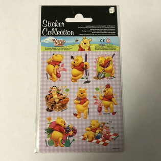 Fogli di Adesivi: Disney Winnie the Pooh, 16 x 9 cm (10 pz.)