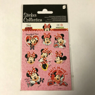 Fogli di Adesivi Disney Minnie Mouse - 16 x 9 cm (10 set)