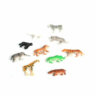 MIX Animali dello Zoo per Pesca di Beneficenza (48 pz.)