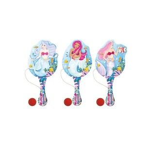 Gioco Racchetta con Pallina a Elastico Sirena (24 pz.)