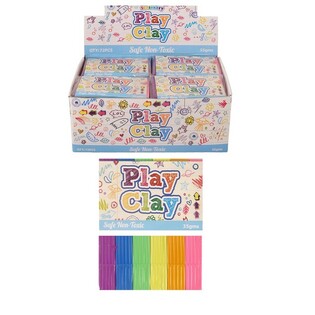 Plastilina 6 colori (35g) - In espositore (72 pz.)