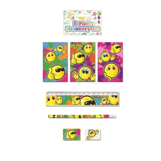 Set Scrittura Smiley 5 Pezzi (24 pz)