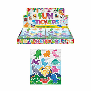 FUN STICKERS &ndash; MODELLO: DINOSAURO (120 pz.)