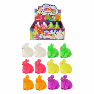 CONIGLI PUFFER LUMINOSI IN DISPLAY (12 pz.)