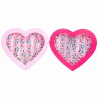 Anelli di Sirena in Scatola a Cuore (36 pz.)