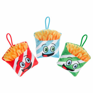 Cartocci di Patatine Fritte in Peluche 13 cm (24 pz.)